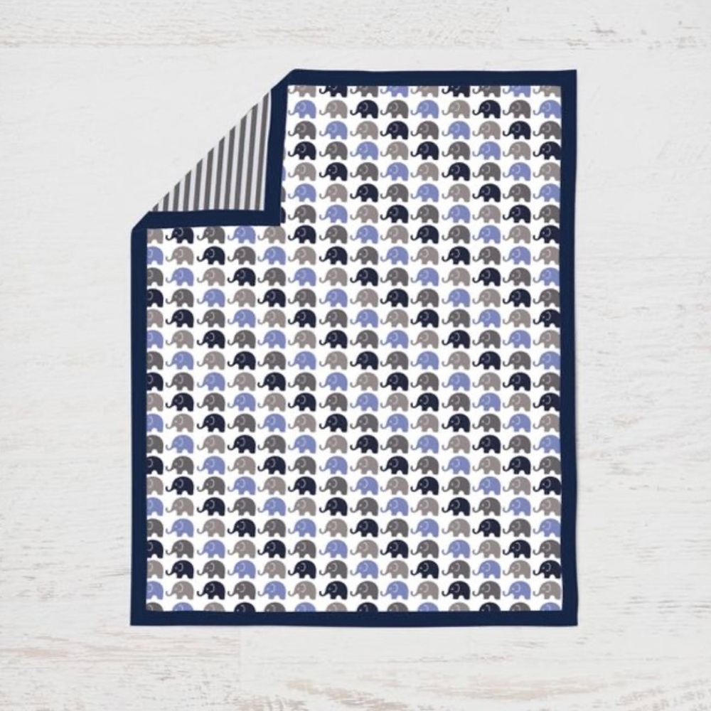 Baby Elephant crib bedding set